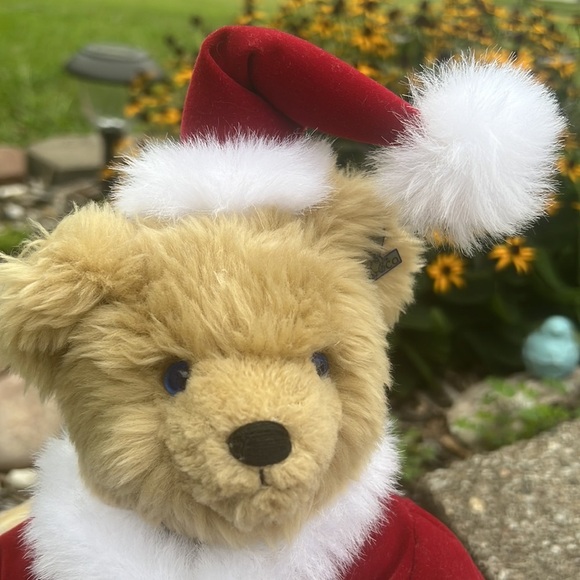 NWT Annette Funicello Bear Guisseppe Santa 11" Limited Edition Mohair Bear - Picture 3 of 11